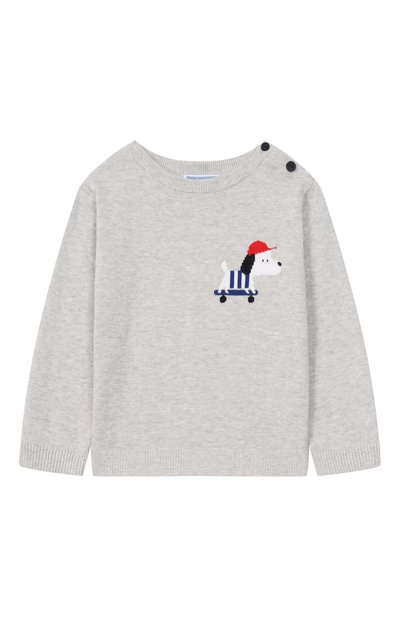 Хлопковый пуловер JACADI, арт. 2045533-N