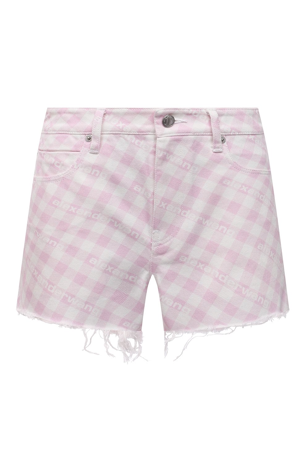Джи нсовые шорты ALEXANDER WANG, арт. 4DC2214939, фото 1