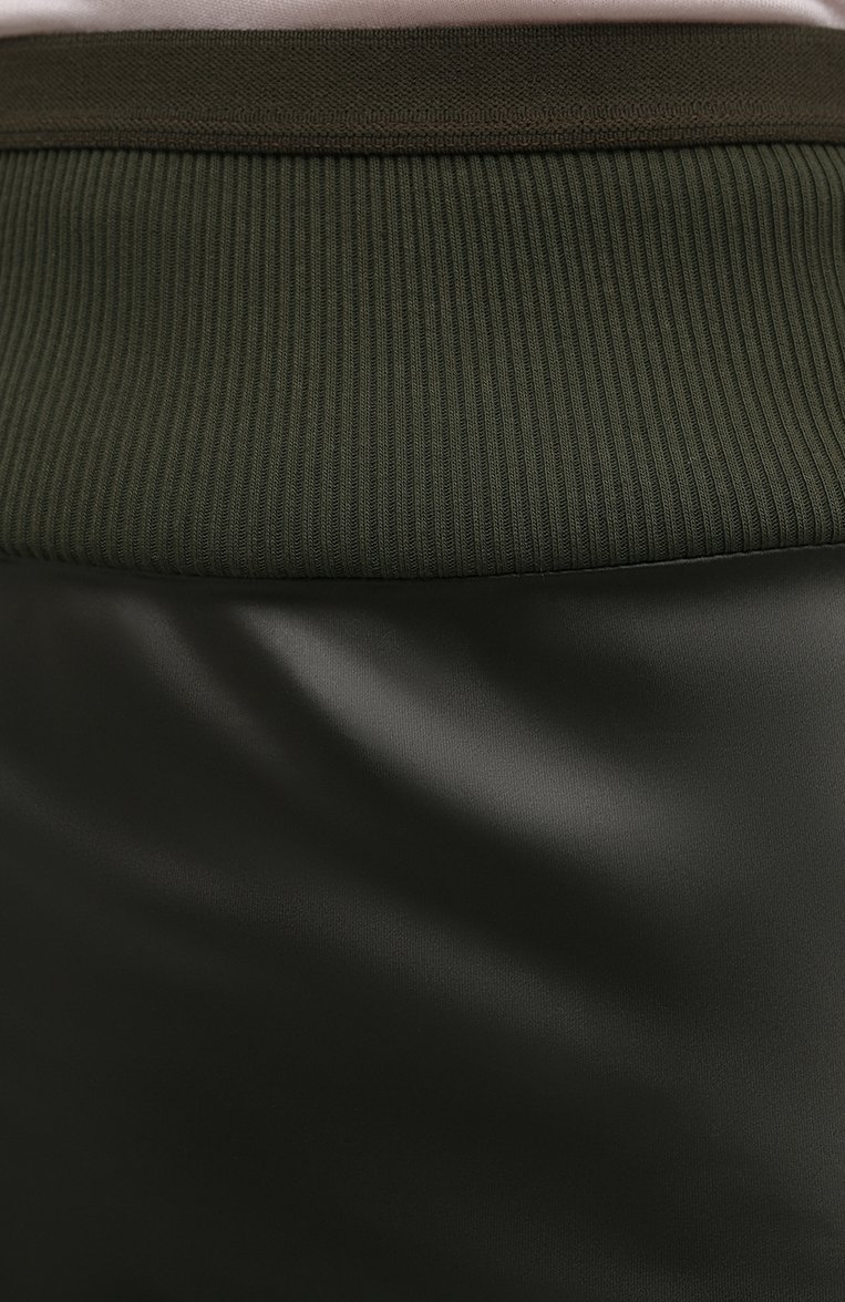Женская юбка RICK OWENS зеленого цвета, арт. RP02A7334/QLX | Фото 5 (Длина Ж (юбки, платья, шорты): Макси; Материал внешний: Синтетический материал; Женское Кросс-КТ: Юбка-одежда; Стили: Романтичный; Региональные ограничения белый список (Axapta Mercury): Не проставлено)