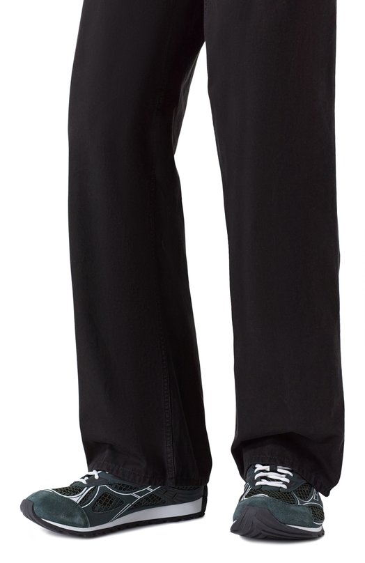 Комбинированные кроссовки Orbit Bottega Veneta 816635/V55B0 Зелёный  816635/V55B0 Фото 3