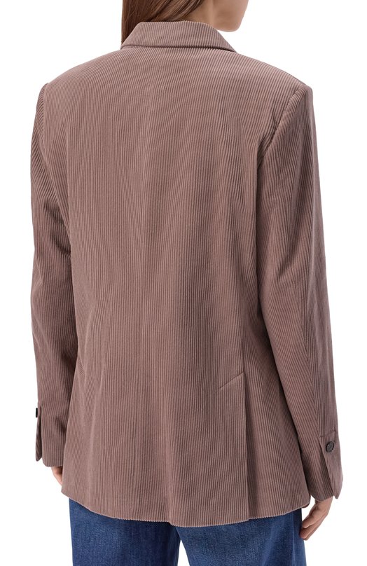 Вельветовый жакет Windsor 52 DS411V 10019852/30049377 Коричневый  52 DS411V 10019852/30049377 Фото 4