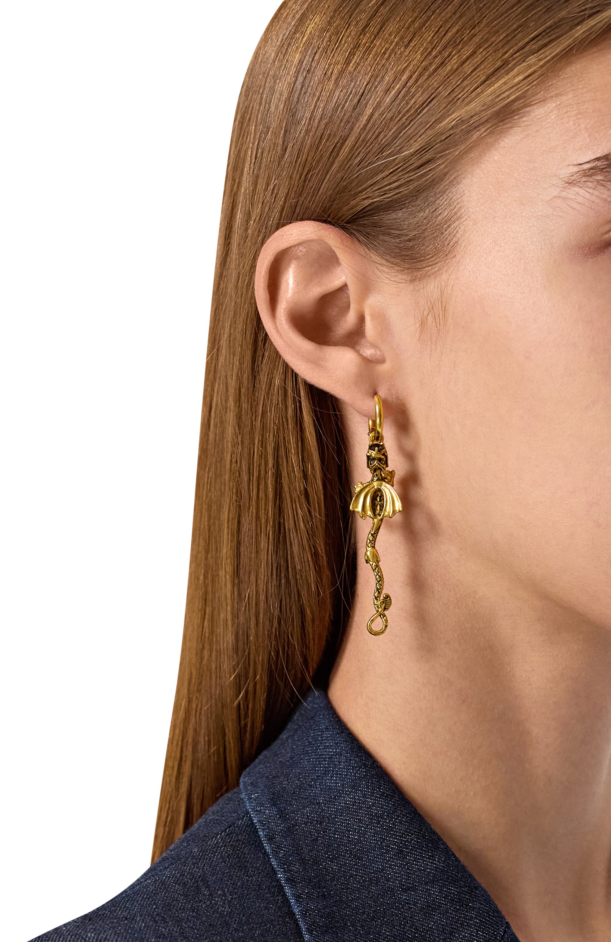 Серьги MIDGARD PARIS разноцветного цвета по цене 37000 руб., арт. 5551G, фото 2 Серьги MIDGARD PARIS, арт. 5551G, фото 2