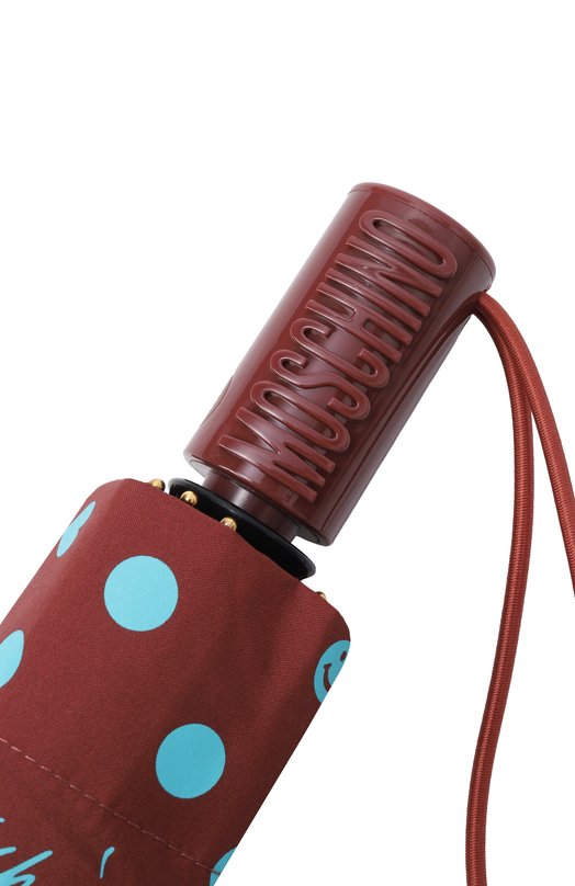 Складной зонт Moschino 8939-0PENCL0SE Бордовый  8939-0PENCL0SE Фото 5
