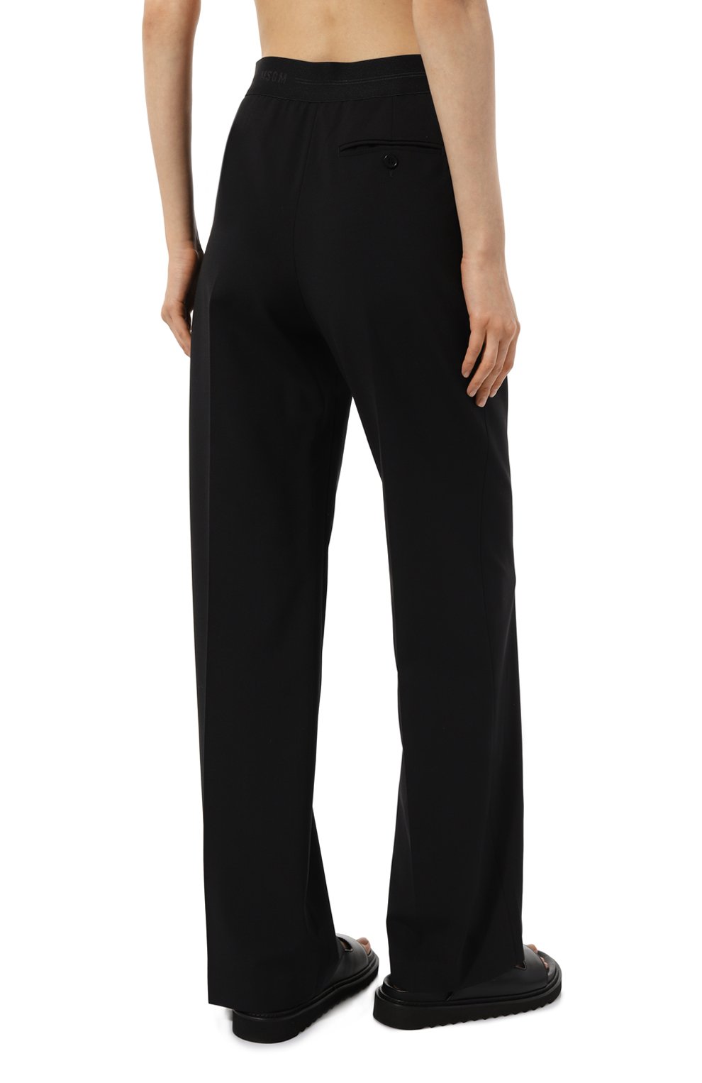 Шерстяные брюки MSGM, арт. 3541MDP10/237606, фото 4