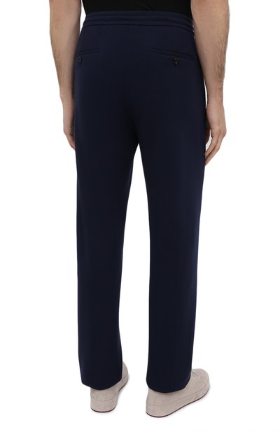 Шерстяные брюки ZEGNA темно-синего цвета по цене 93550 руб., арт. UVI17/TT11, фото 4 Шерстяные брюки ZEGNA, арт. UVI17/TT11, фото 4