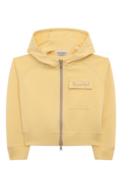 Хлопковая толстовка BRUNELLO CUCINELLI, арт. BD869E298B