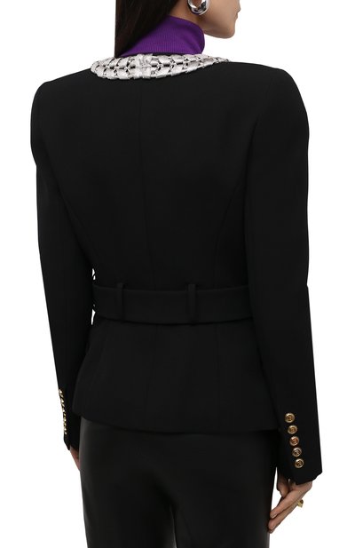 Шерстяной жакет BALMAIN, а рт. WF0SI151/P100, фото 4