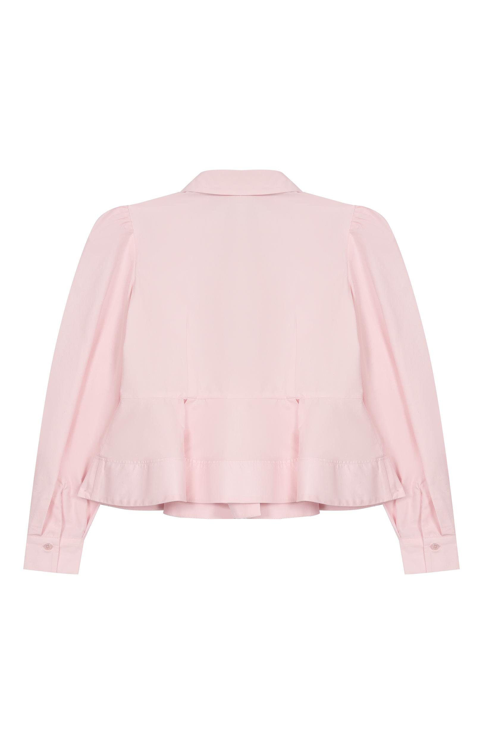 Хлопковая блузка ELISABETTA FRANCHI LA MIA BAMBINA, арт. EFCA2950/CA235, фото 2