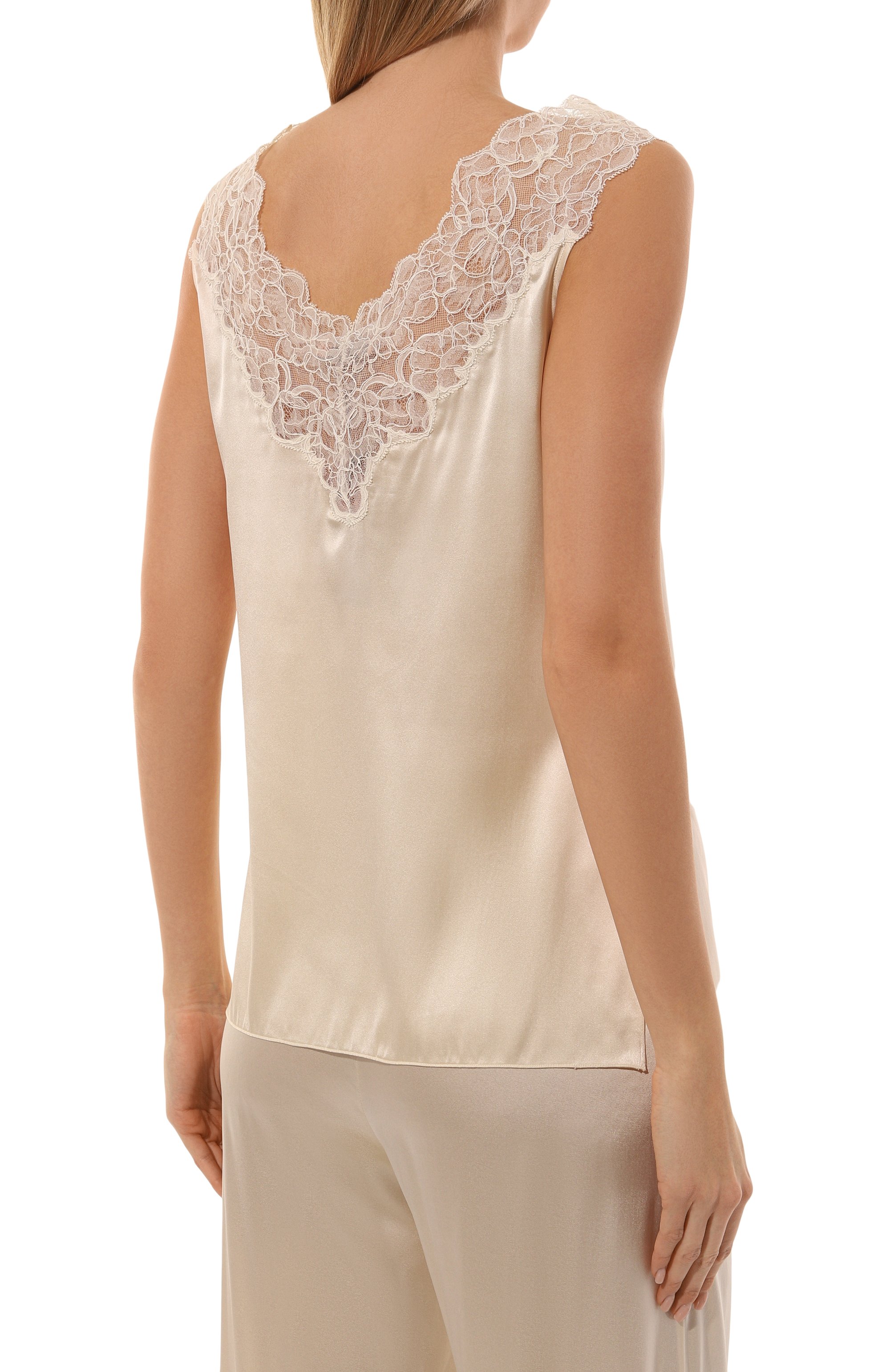 Шелковый топ ERMANNO SCERVINO, арт. D454L602TBW, фото 4