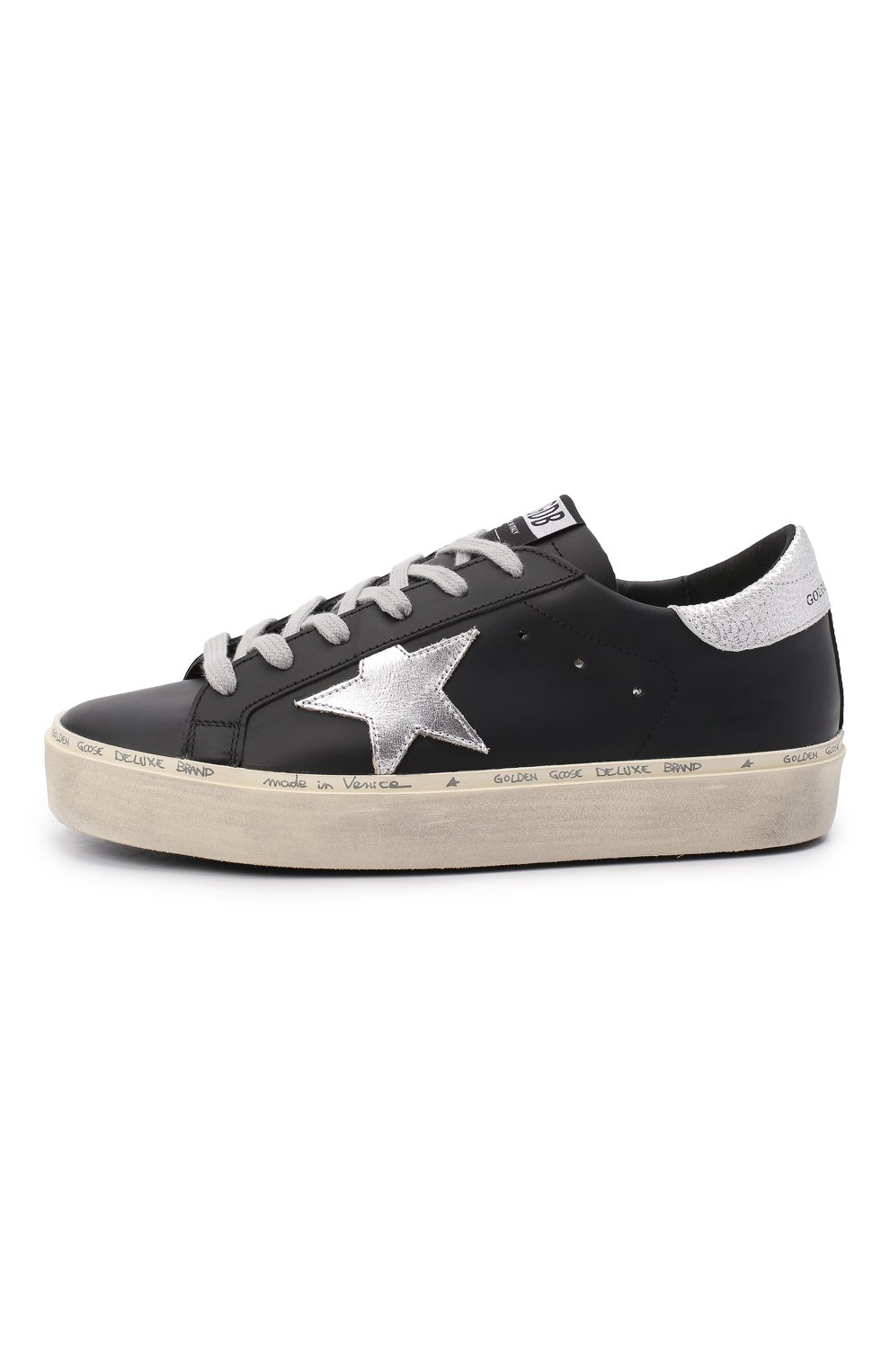 Кожаные кеды superstar GOLDEN GOOSE DELUXE BRAND, арт. GWF00118.F000328, фото 3