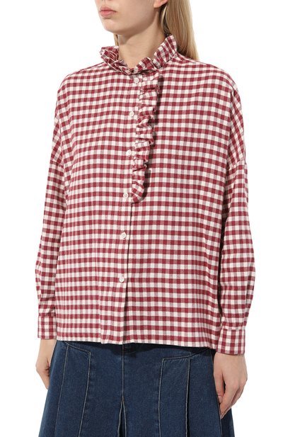 Хлопковая блузка ACADEMIA, арт. GAIA/C7116, фото 3