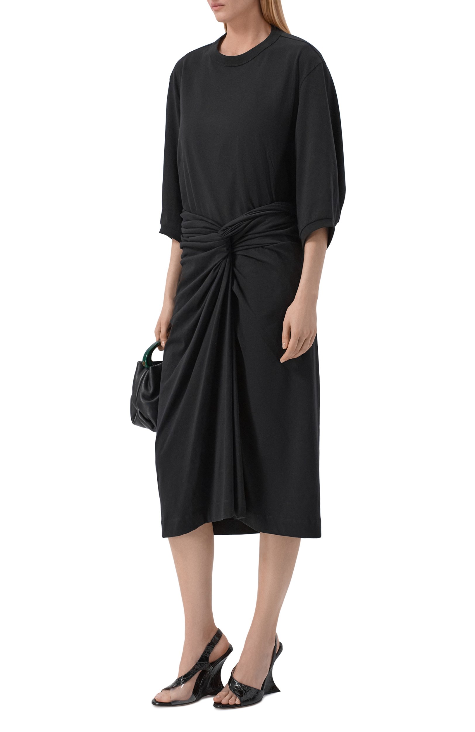 Хлопковая футболка DRIES VAN NOTEN, арт. 131101/4600, фото 2