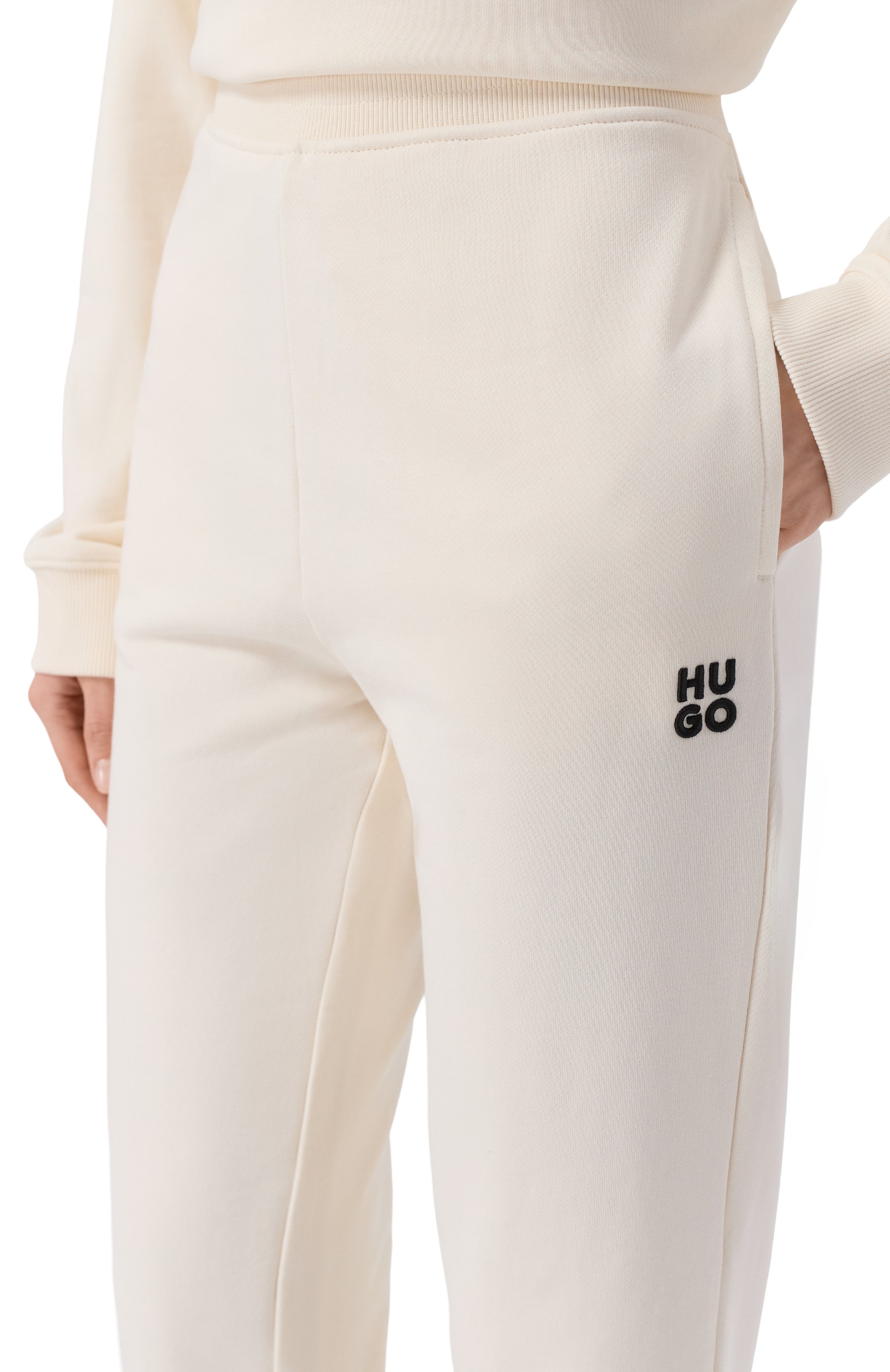 Хлопковые джоггеры HUGO, арт. 50522417, фото 5