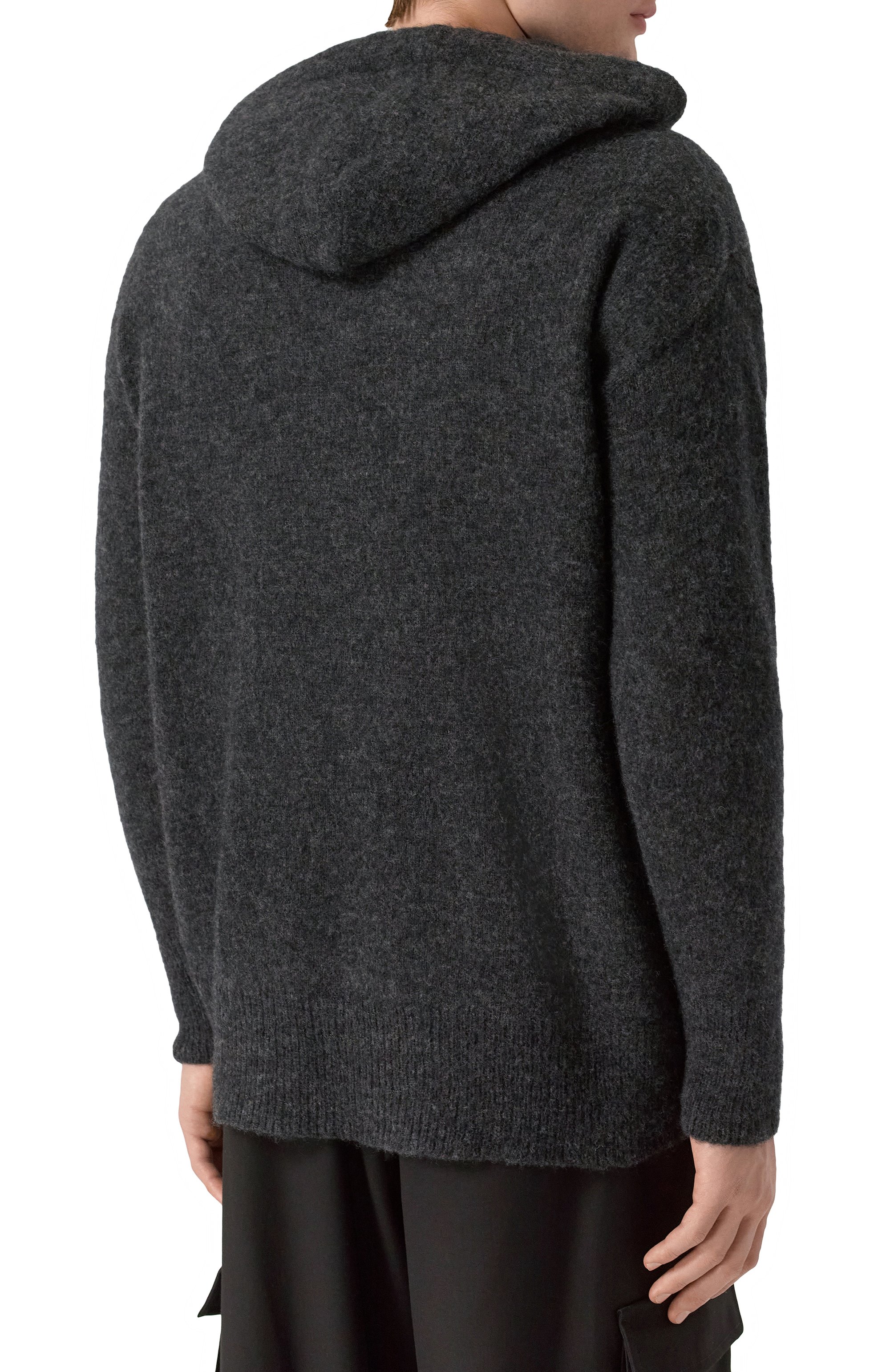 Шерстяное худи GIORGIO BRATO темно-серого цвета по цене 61650 руб., арт. MGU26F504WTM, фото 4 Шерстяное худи GIORGIO BRATO, арт. MGU26F504WTM, фото 4