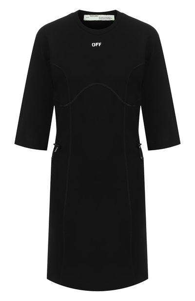 Женское хлопковое платье OFF-WHITE, арт. 0WDB222R20H840951001