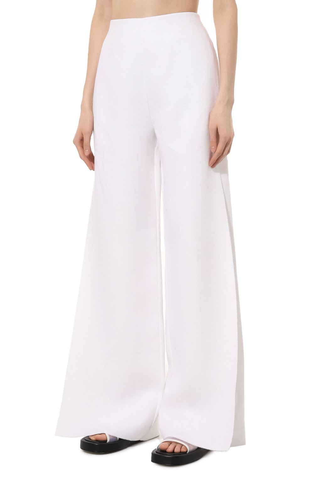 Льняные брюки ALEXANDRA GEORGIEVA BY KRESTETSKAYA STROCHKA, а рт. L306b23, фото 3