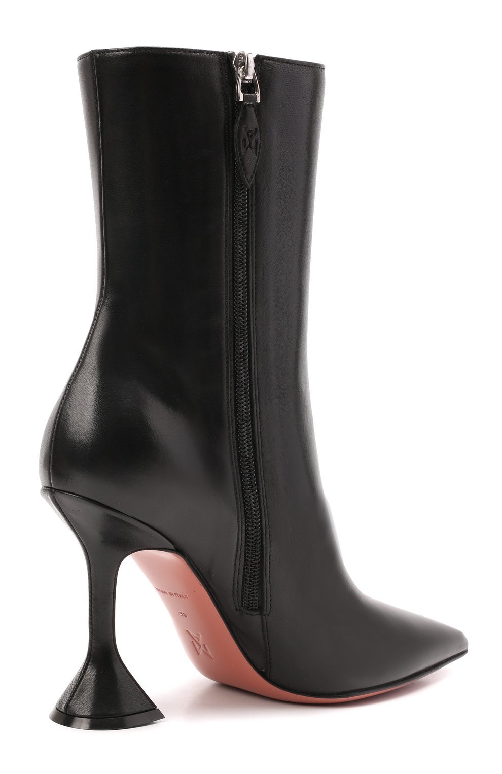 Кожаные ботильоны giorgia AMINA MUADDI, арт. GI0RGIA B00TIE/NAPPA/BLACK, фото 5