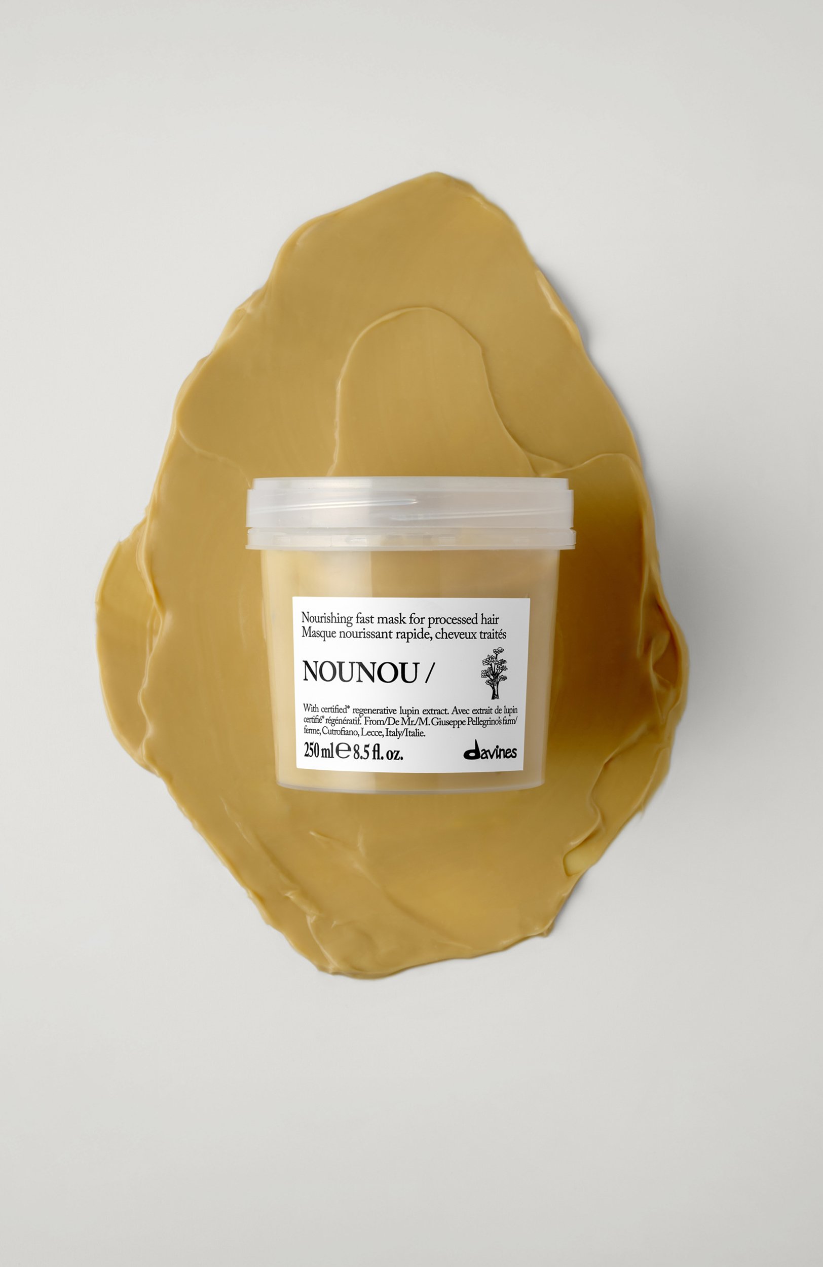 Питательная экспресс-маска для химически поврежденных волос nounou (250ml) DAVINES, арт. 70034, фото 2