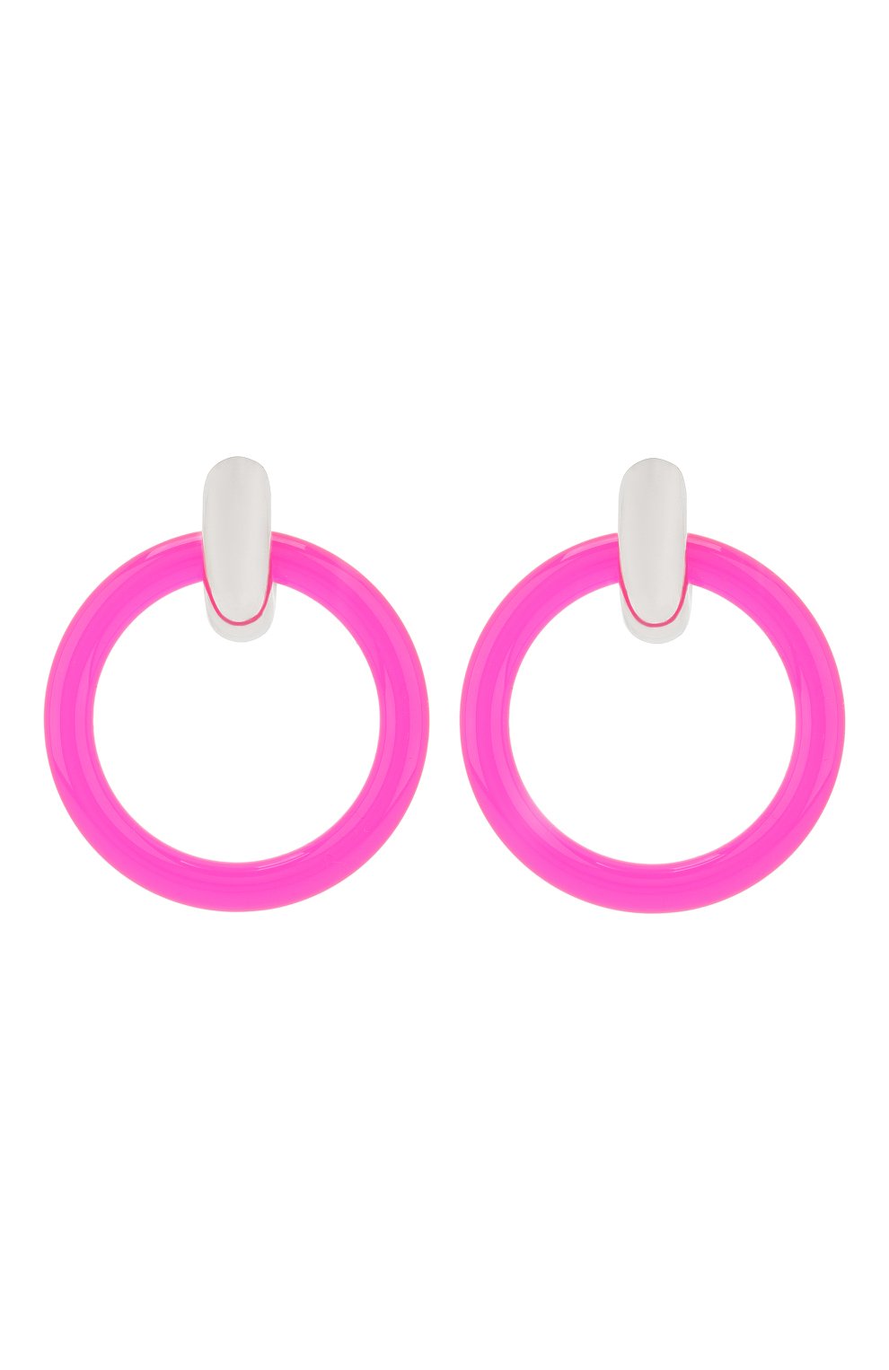 Серьги с подвесками в виде колец BALENCIAGA, арт. 520707/TZ08S, фото 1