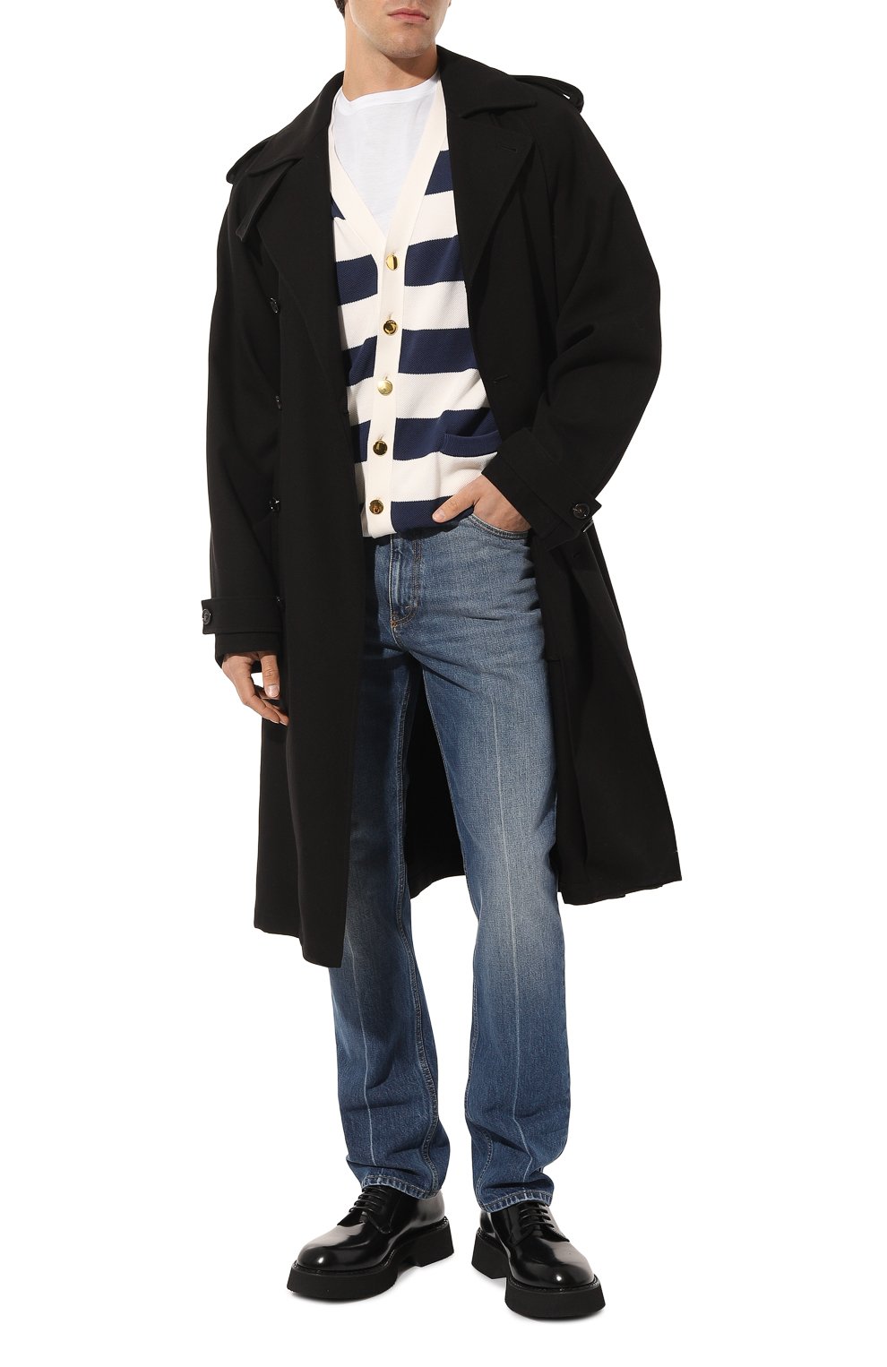 Хлопковый кардиган GUCCI, арт. 626051 XKBE5, фото 2