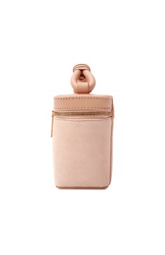 Женская сумка b-army BALMAIN светло-розового цвета, арт. EN1BG921/LCBD | Фото 4 (Материал: Натуральная кожа, Натуральная замша; Ремень/цепочка: На ремешке; Размер: small; Автоматизация ТО: Проставлено; Автоматизация состава: Проставлено)