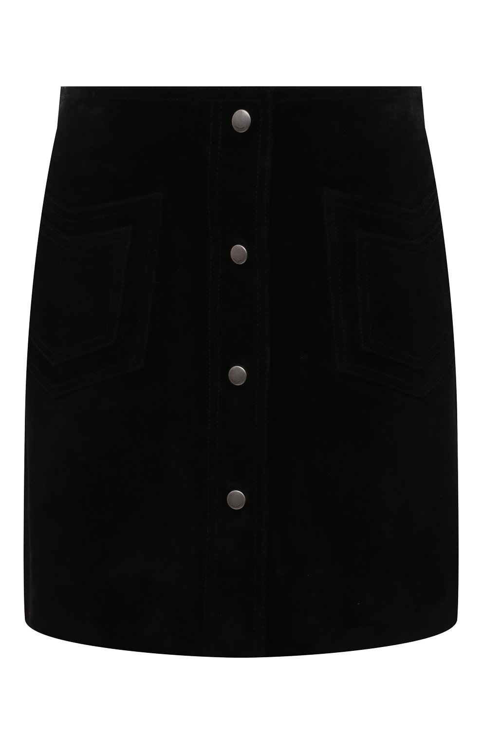 Замшевая юбка SAINT LAURENT, арт. 602763/YC2AY, фото 1