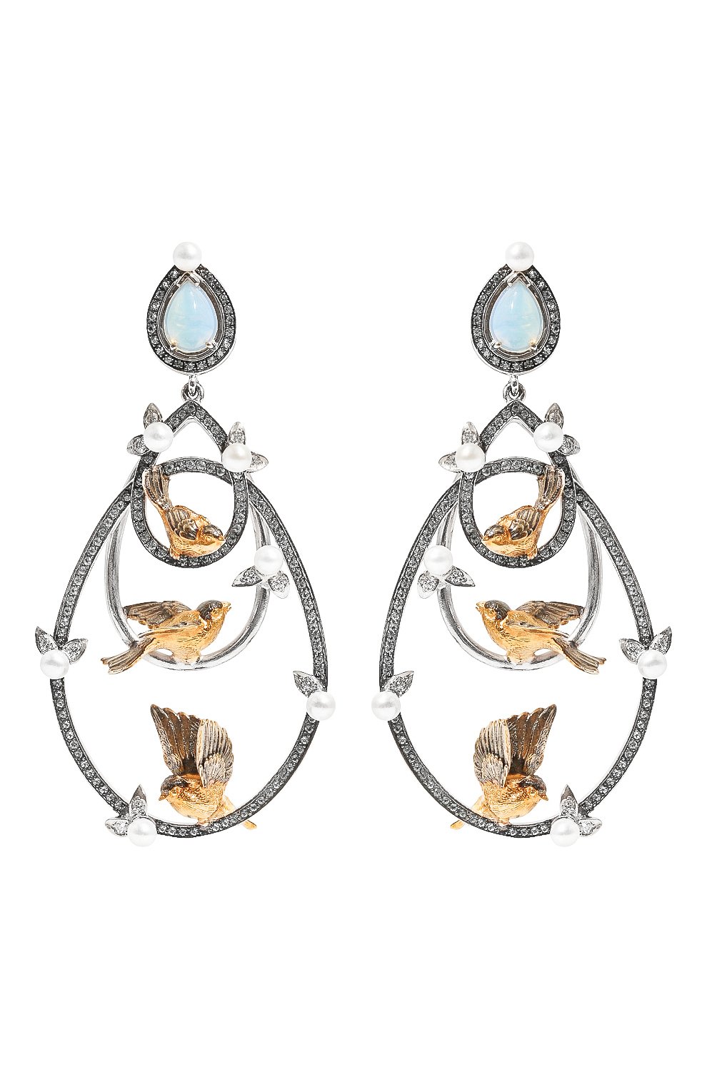 Серьги bird QUEENSBEE, арт. 201315, фото 1