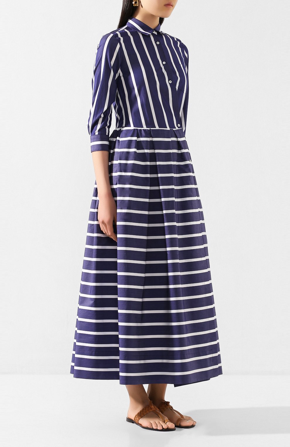 Хлопковое платье SARA ROKA, арт. ELENAT96/14-SS20, фото 3