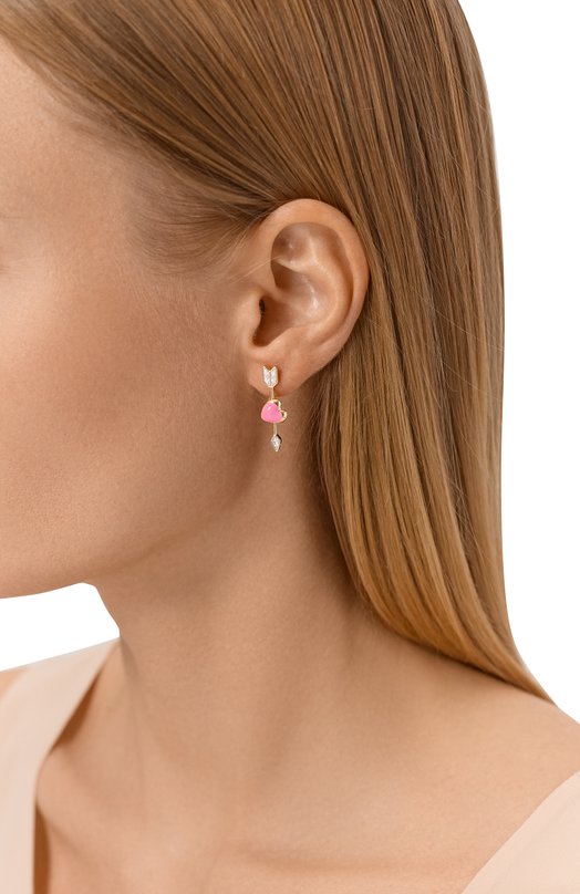 Серьги Idyllia Swarovski 5737295 Золотой  5737295 Фото 3