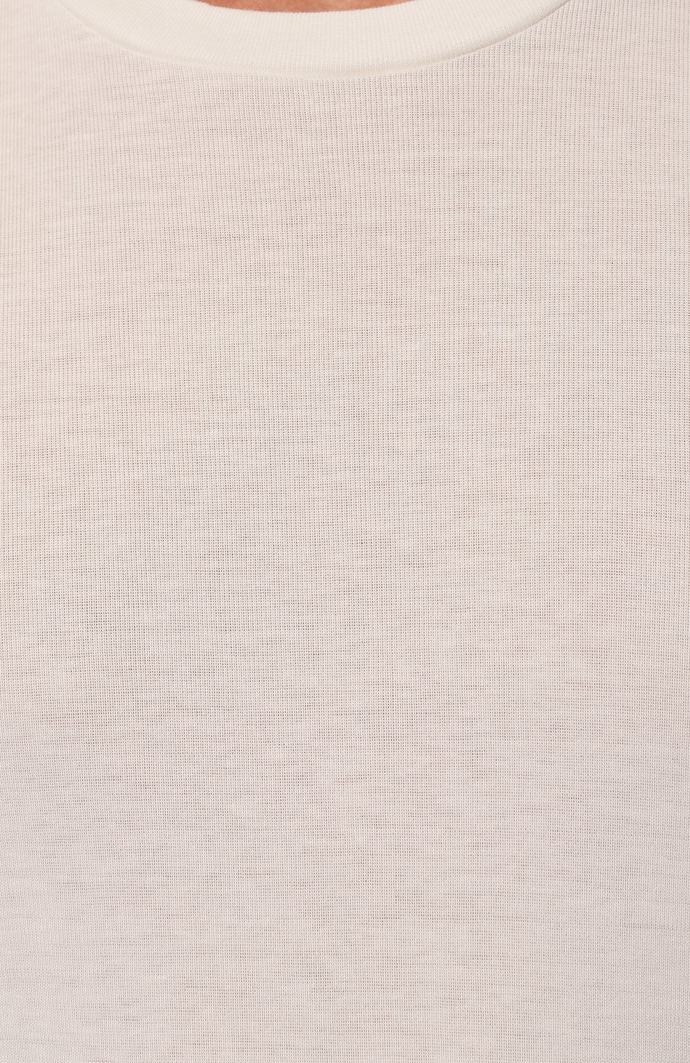 Джемпер из лиоцелла и хлопка TOM FORD белого цвета по цене 38300 руб., арт. JMT001/JCS003, фото 5 Джемпер из лиоцелла и хлопка TOM FORD, арт. JMT001/JCS003, фото 5