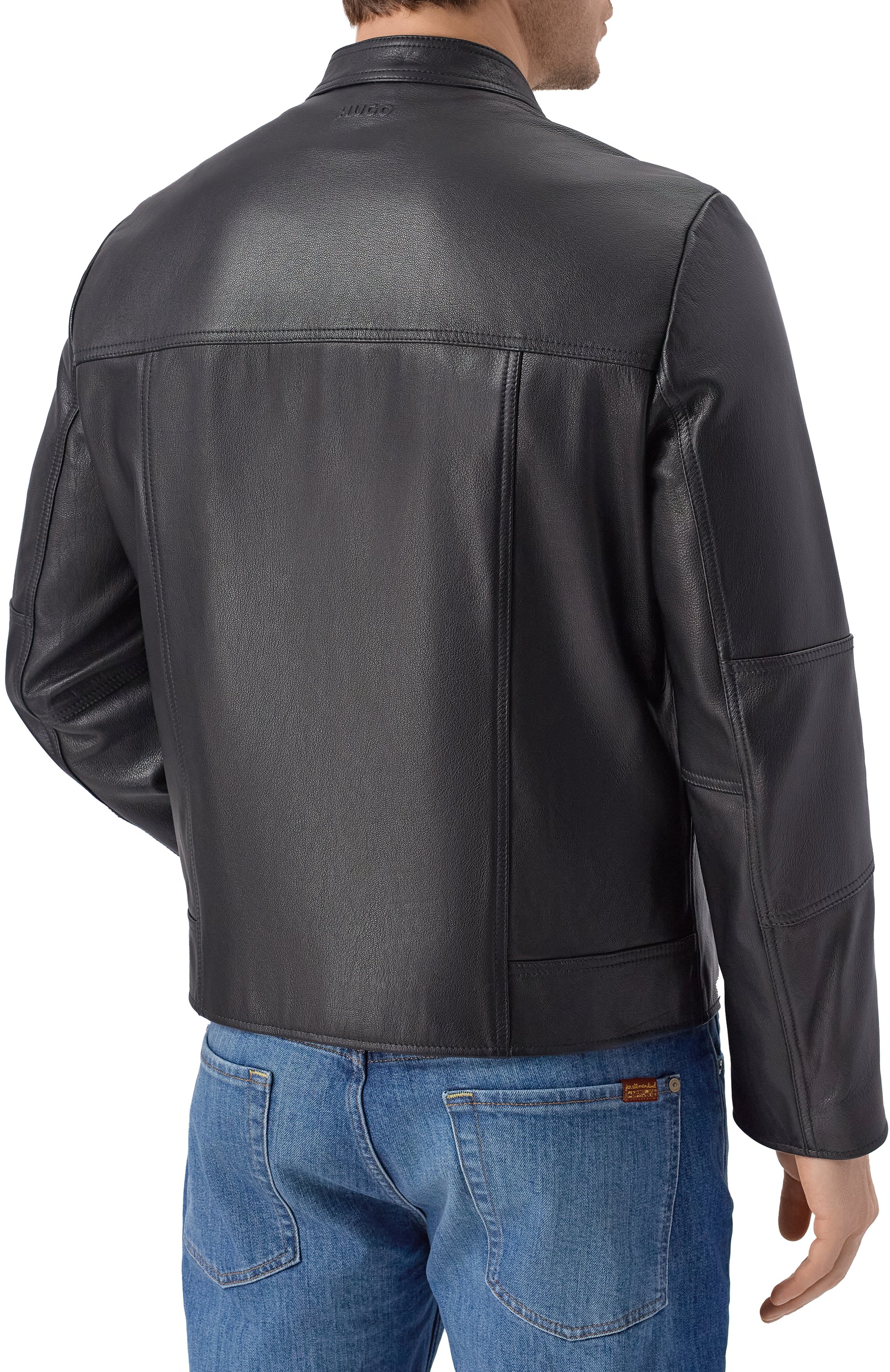 Кожаная куртка HUGO, арт. 50540984, фото 4