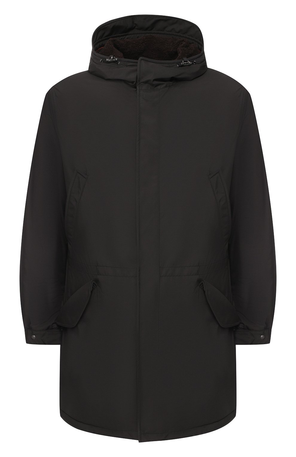 Кашемировая парка на молнии с капюшоном LORO PIANA, арт. FAG4266, фото 1