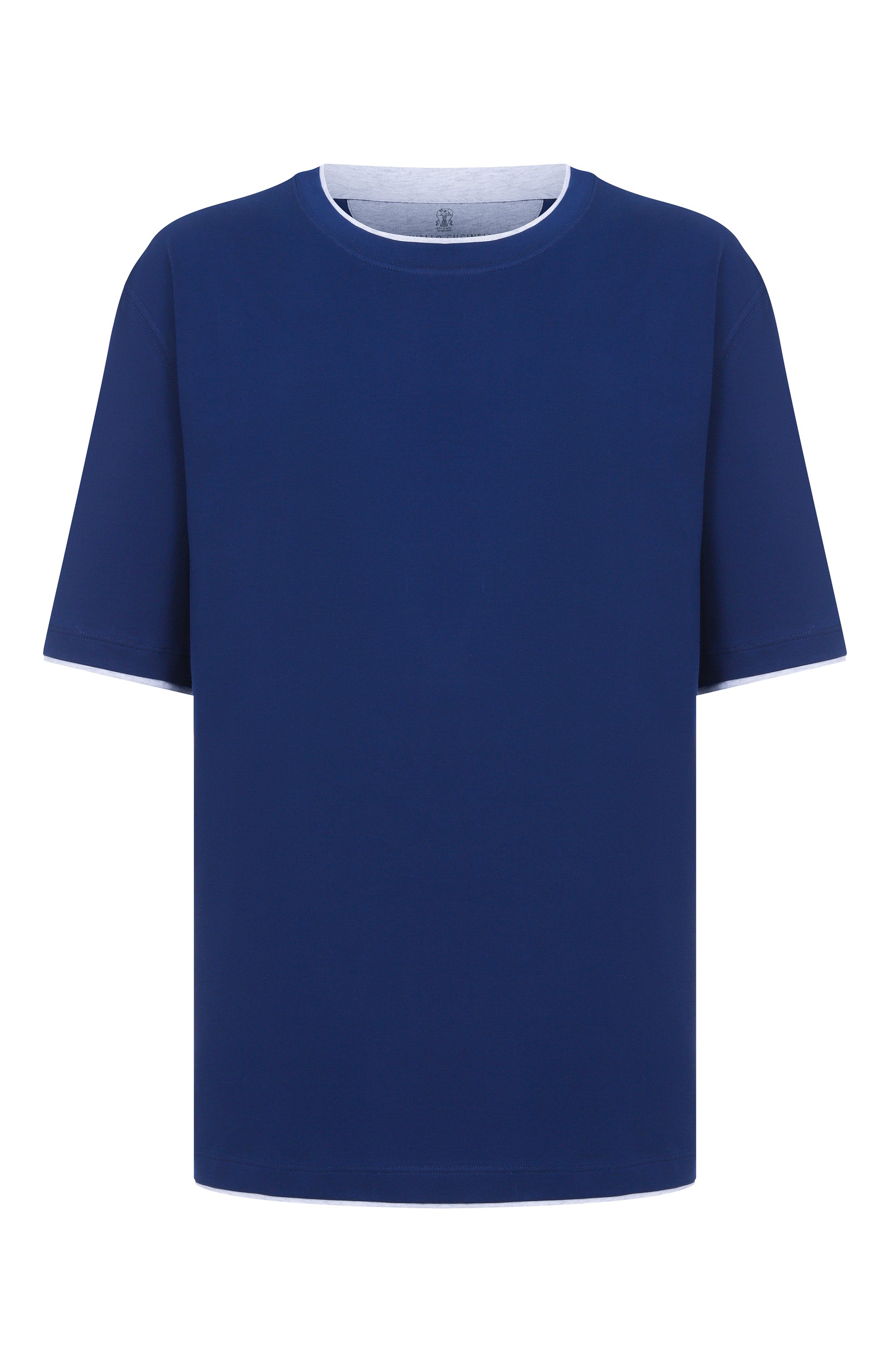 Хлопковая футболка BRUNELLO CUCINELLI, арт. M0B137427, фото 1