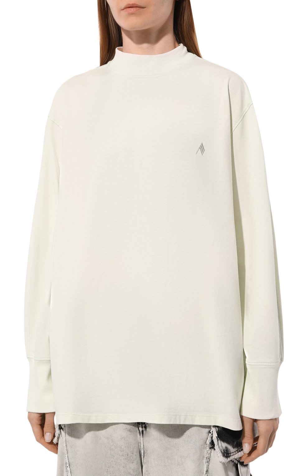 Хлопковый свитшот THE ATTICO, арт. 247WCT246/J025, фото 3