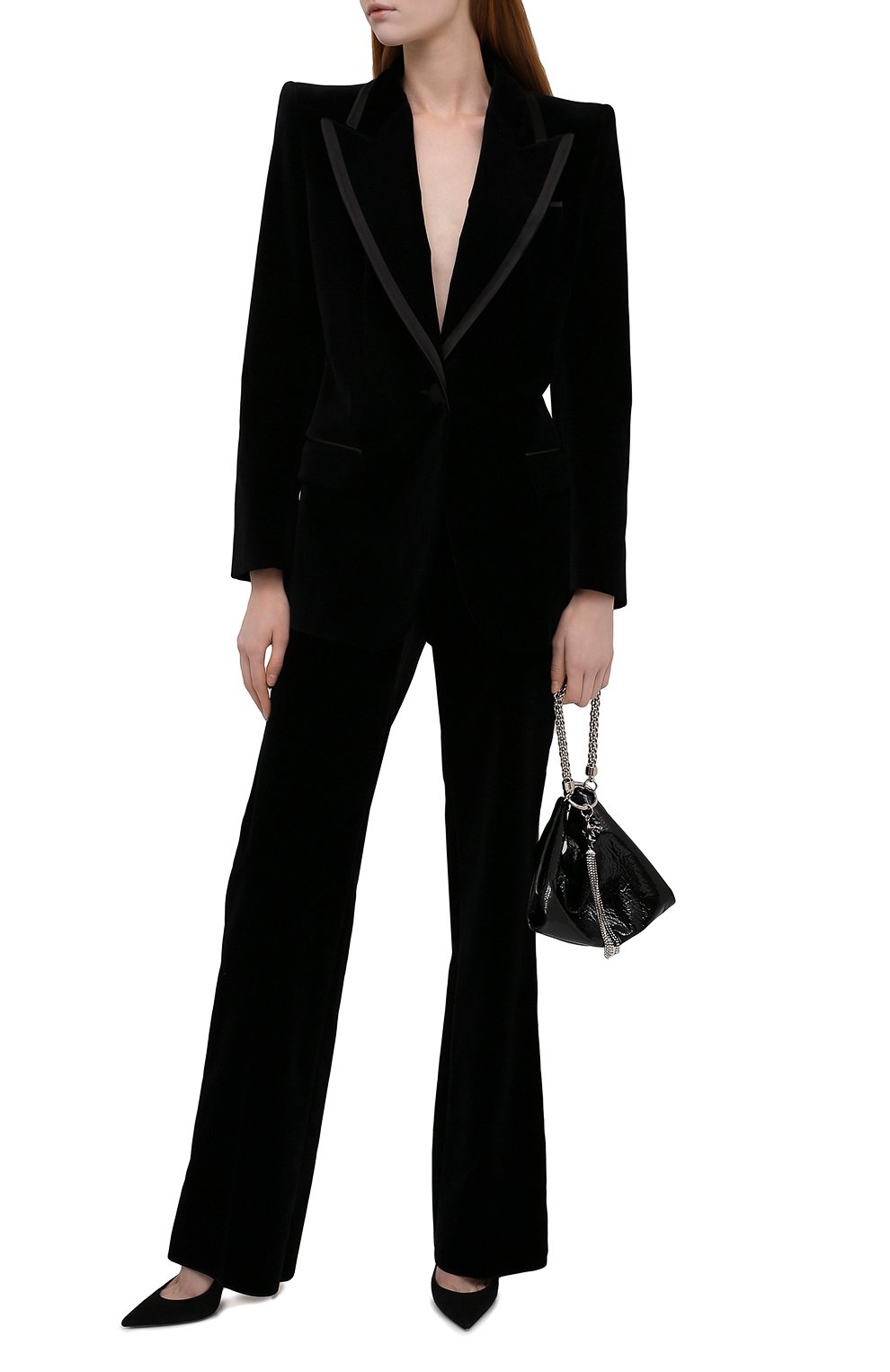 Бархатные брюки GUCCI, арт. 675762/ZAH1H, фото 2