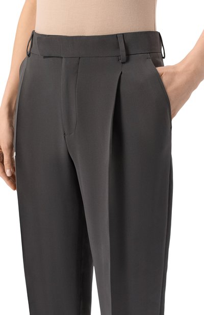 Шелковые брюки JACOB LEE, арт. WTP057SS25-SCBO, фото 5