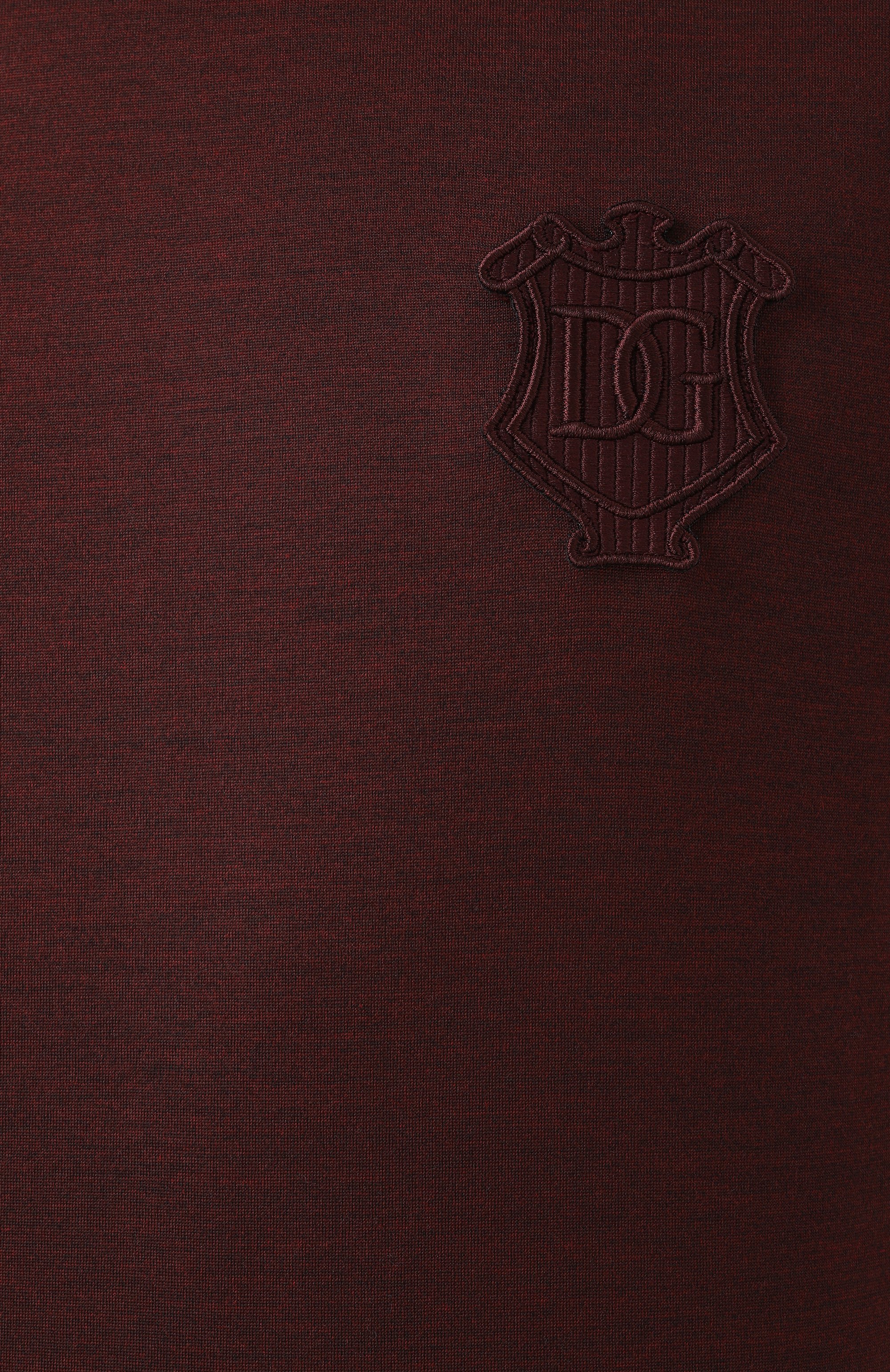 Шелковая футболка DOLCE & GABBANA, арт. G8SA9Z/FU75F, фото 6