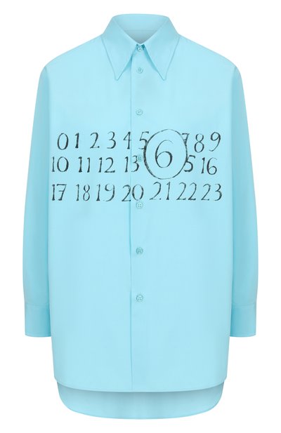 Женская хлопковая рубашка MM6, арт. S52DT0047/M35152