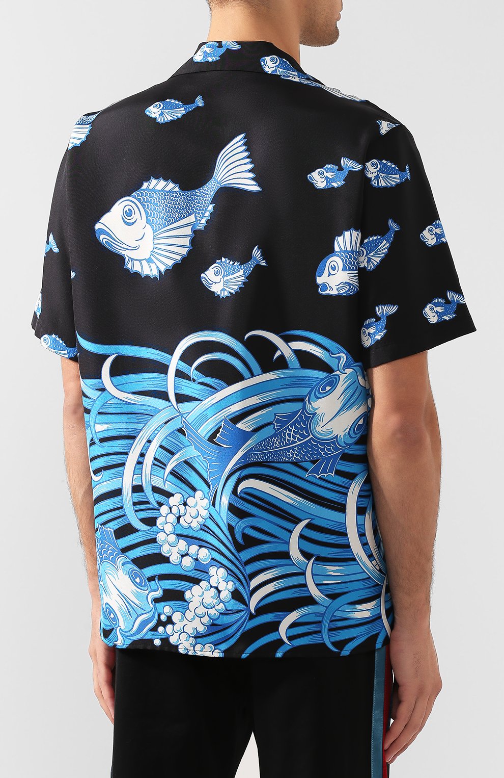 Шелковая рубашка VALENTINO, арт. SV3AAA905BQ, фото 4