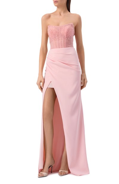 Платье с отделкой бисером SASHA KIM, арт. SK-00001847, фото 2