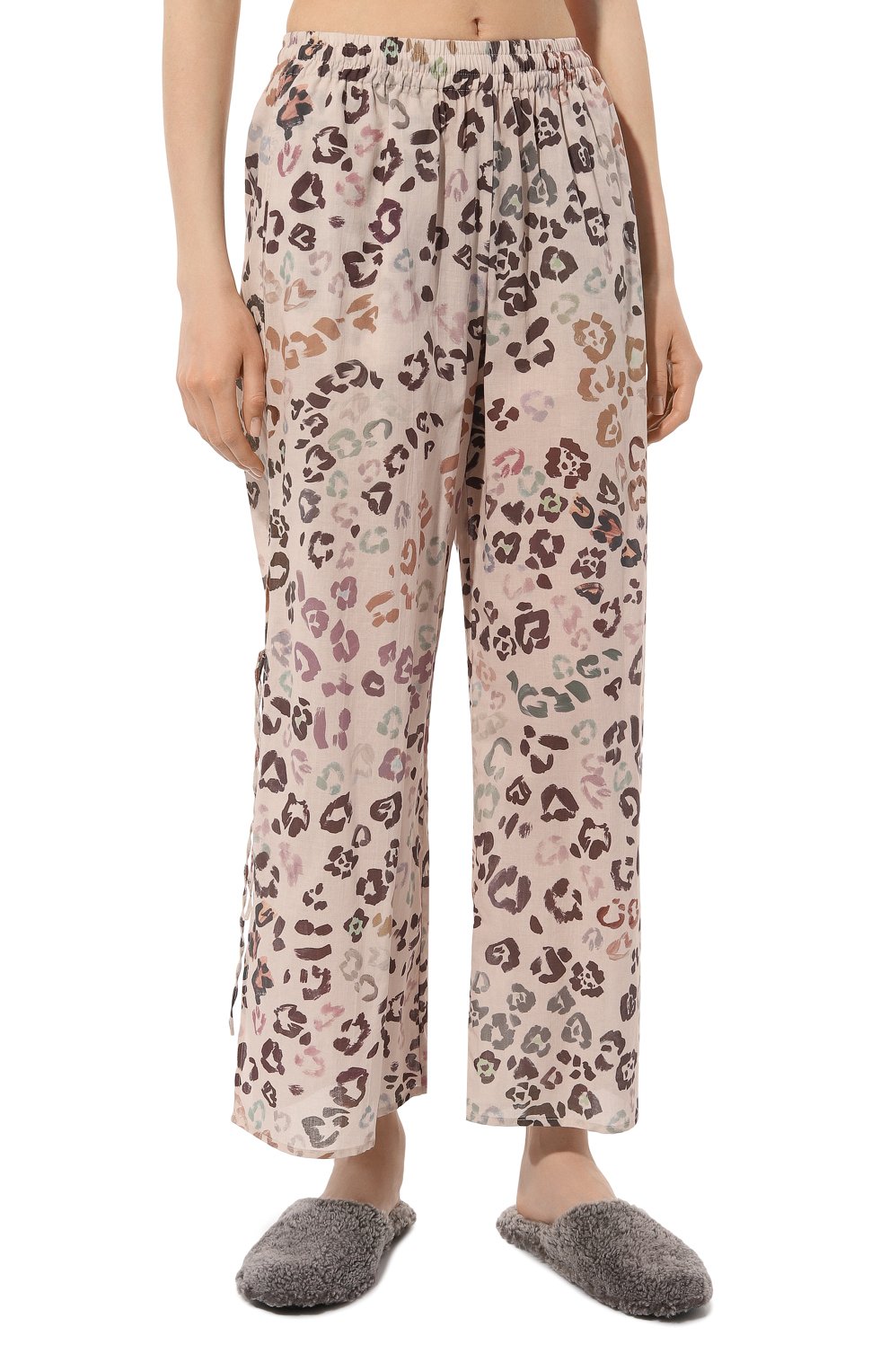 Хлопковая пижама ANY WOWZERS бежевого цвета по цене 21500 руб., арт. BRZP02-LEO-NU, фото 5 Хлопковая пижама ANY WOWZERS, арт. BRZP02-LEO-NU, фото 5