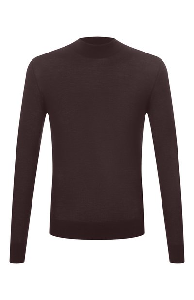 Водолазка из кашемира и шелка STEFANO RICCI темно-коричневого цвета по цене 123000 руб., арт. KE03500L10/E25345, фото 1 Водолазка из кашемира и шелка STEFANO RICCI, арт. KE03500L10/E25345, фото 1