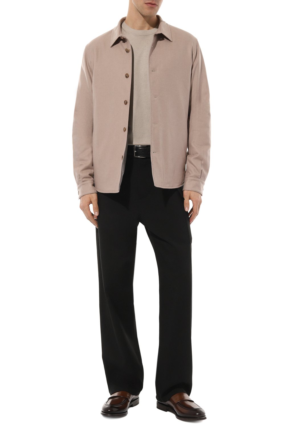 Кашемировая куртка-рубашка COLOMBO, арт. GI00428/SI, фото 2