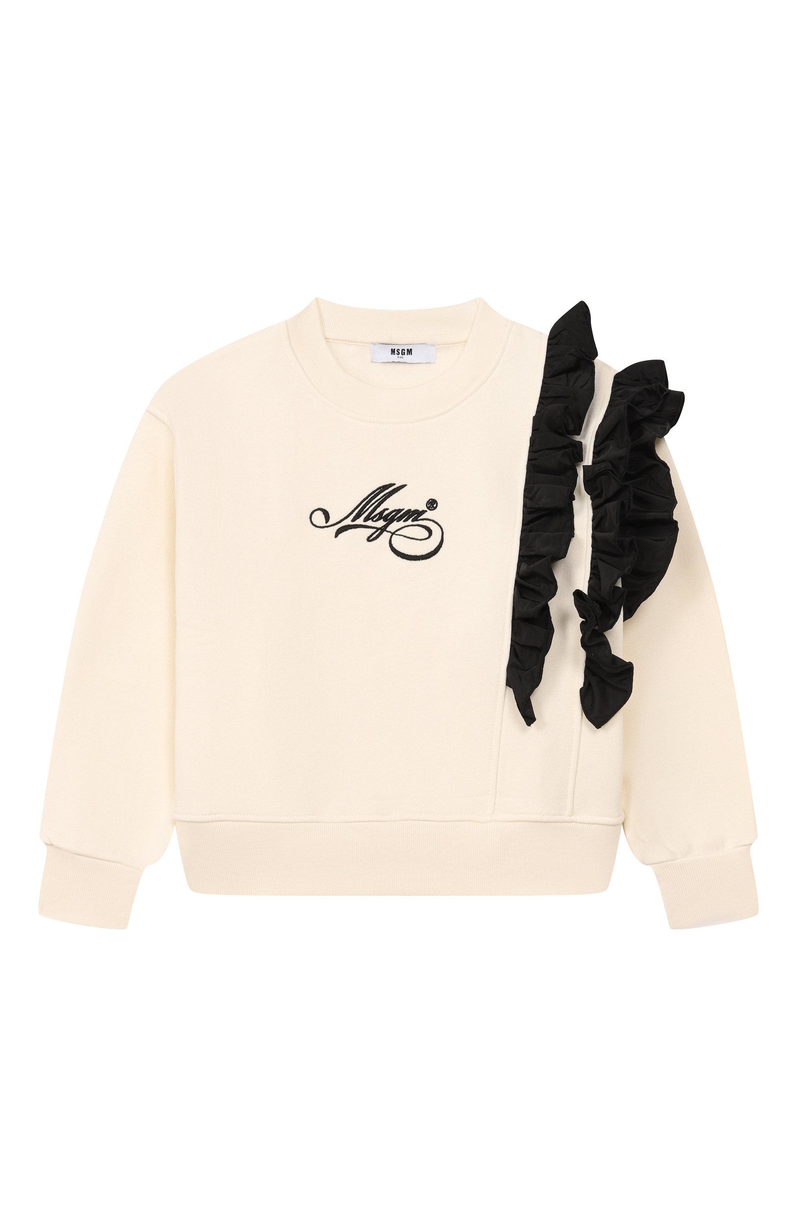 Хлопковый свитшот MSGM KIDS, арт. F6MSJGSW108, фото 1