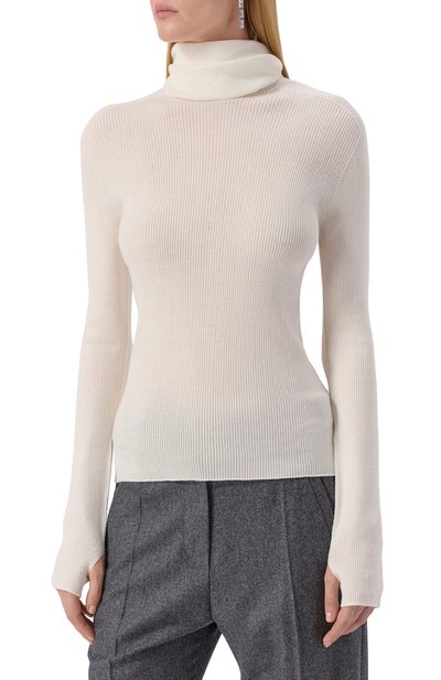 Шерстяная водолазка D.EXTERIOR, арт. 61419, фото 3