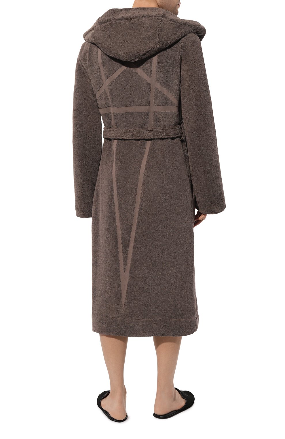 Хлопковый халат RICK OWENS, арт. RH0000002/SP0, фото 4
