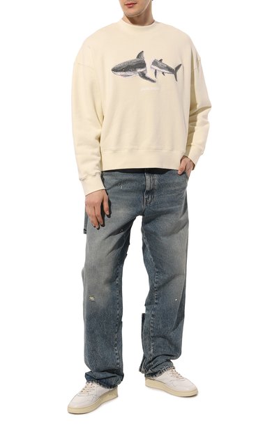 Хлопковый свитшот PALM ANGELS, арт. PMBA026C99FLE0040409, фото 2