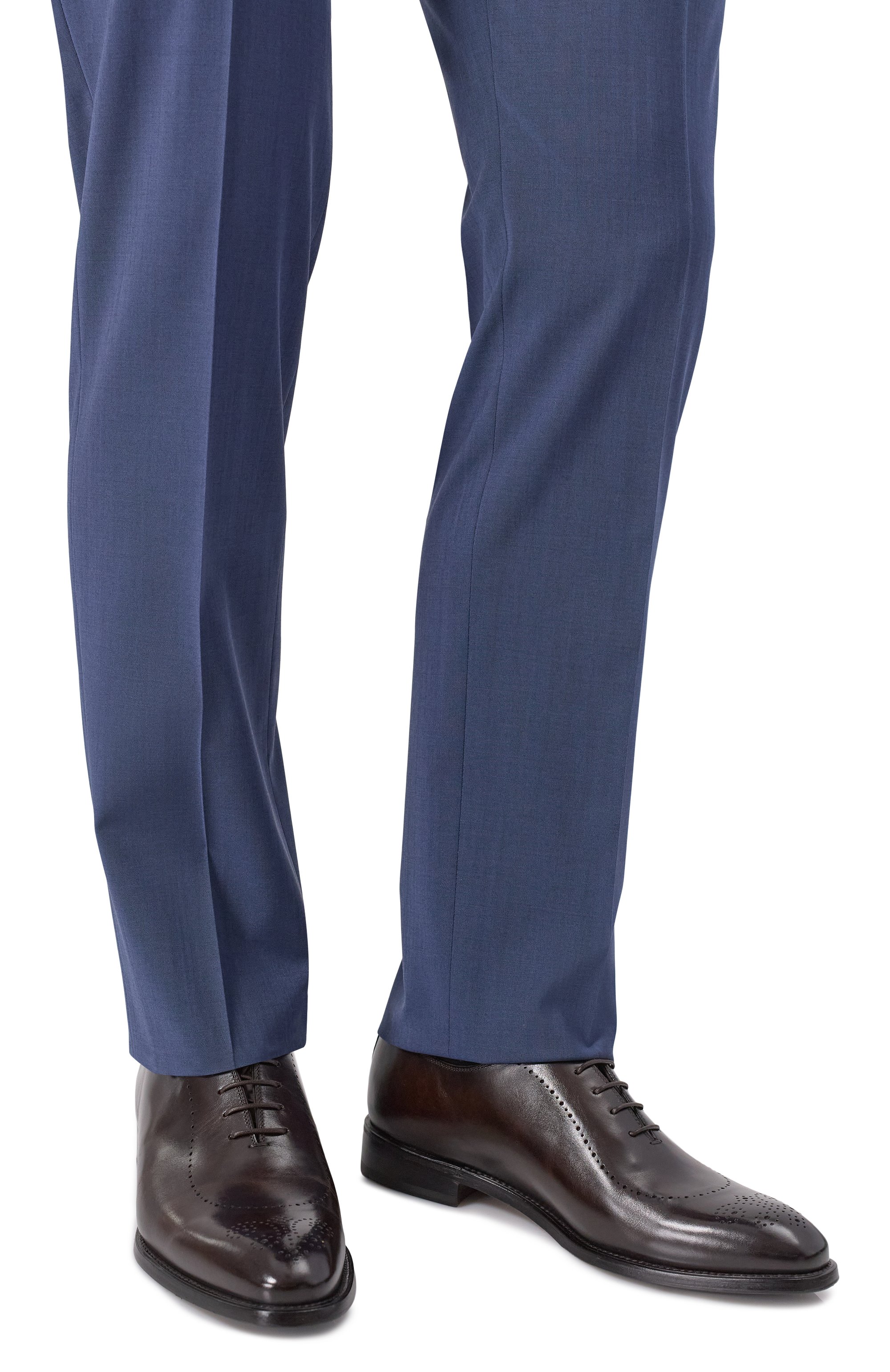 Кожаные оксфорды BARRETT темно-коричневого цвета по цене 85250 руб., арт. 242U003.1/BETIS CREAM, фото 3 Кожаные оксфорды BARRETT, арт. 242U003.1/BETIS CREAM, фото 3