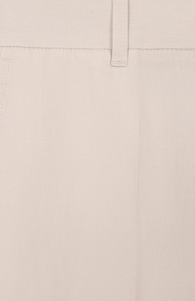 Льняные брюки DOLCE & GABBANA, арт. L44P73/FU4LH_001, фото 3