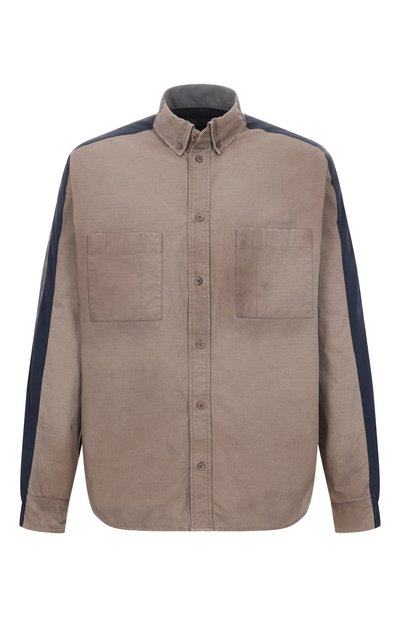 Мужская комбинированная рубашка BALENCIAGA, арт. 839078/TSP01